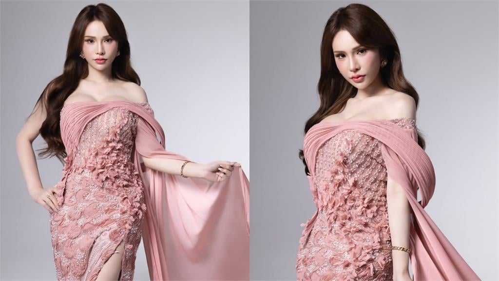 小A辣選美終章倒計時！粉色高衩秀美腿喊「告別國際選美」：明年最後一戰