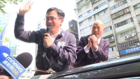 韓家軍內鬨？　韓國瑜陪許原榮掃街　李明璇：跟韓院長有默契