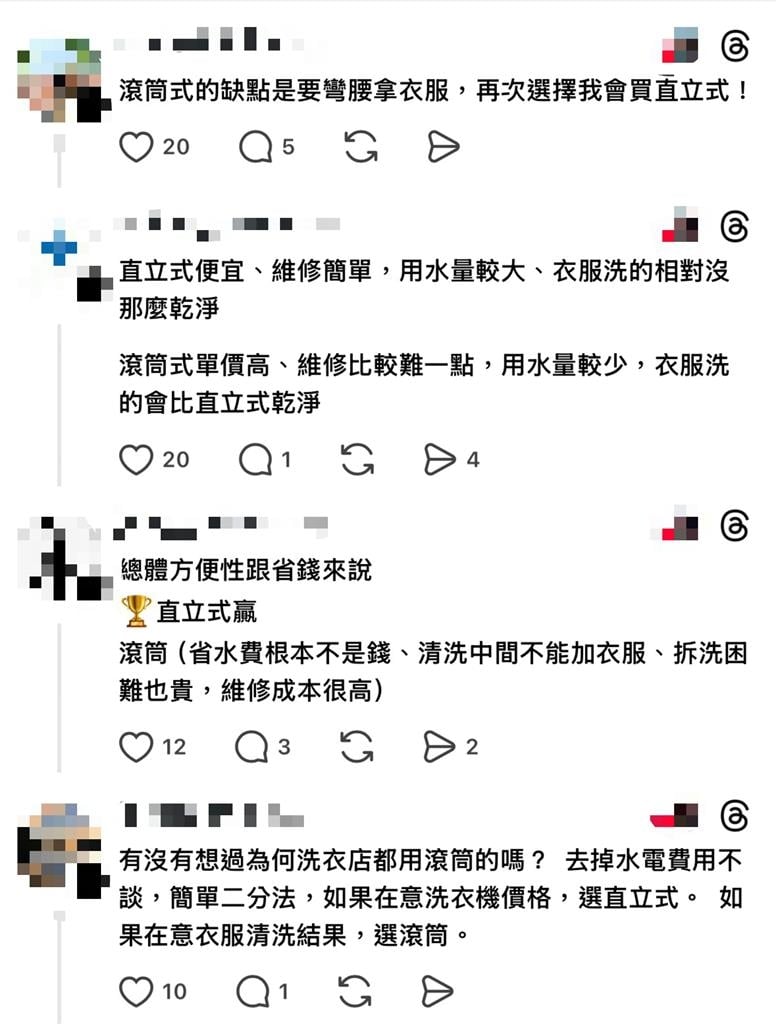 「直立式vs.滾筒式」洗衣機選哪種?婆媽經驗談:這台用了15年不壞