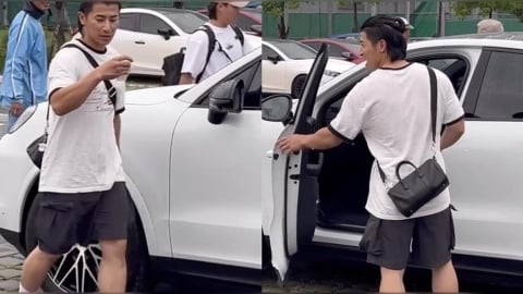 中職(影)／台灣隊長也要繳停車費啦！陳傑憲見繳費單烙台語「啊娘威！比個賽開百二」