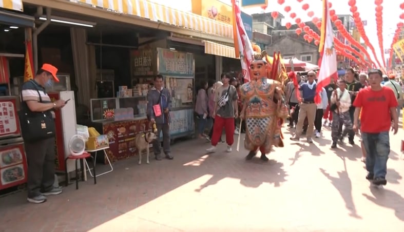 白沙屯媽祖明4/12起駕　拱天宮周邊湧人潮