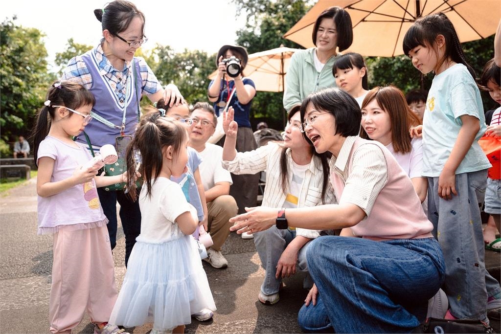 快新聞／「水獺媽媽」現身中和說故事　蘇巧慧曝心願：打造友善育兒城市