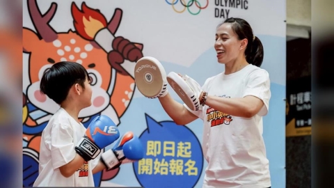 綜合／中華奧會「小小英雄運動會」首度南下高雄！郭婞淳力挺、陳傑攜子參加記者會