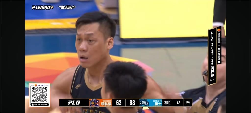 PLG(影)／大場面傑哥怒了！阿提諾硬跨　林志傑野獸爆發許總咆嘯被插T