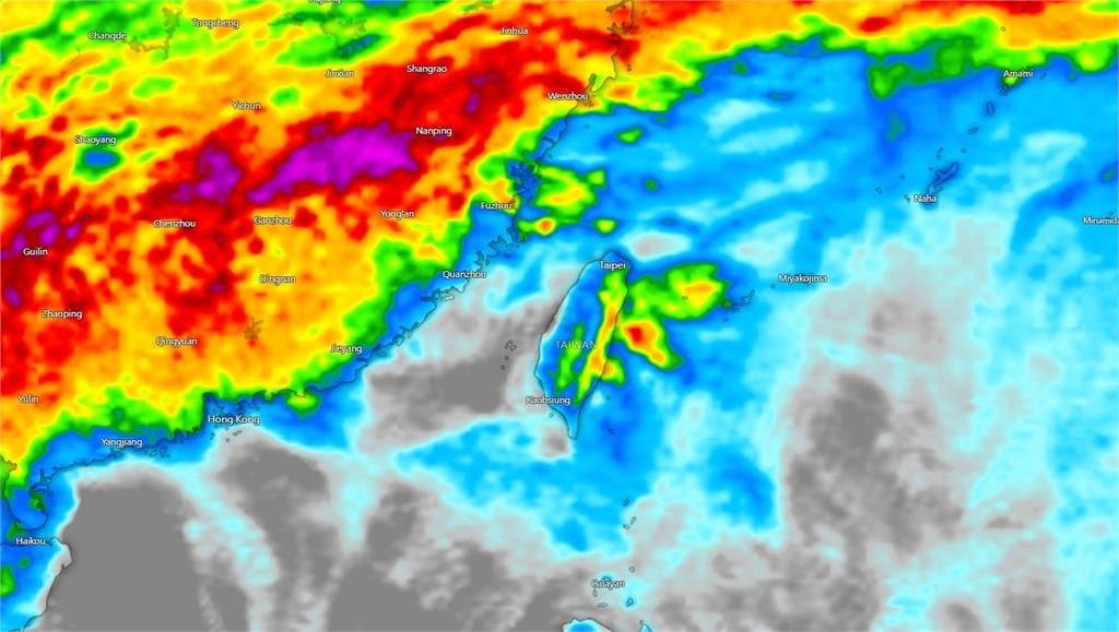 辛樂克路徑曝光「又大又強」巔峰恐轉強颱！下週鋒面襲台灣「1圖看降雨區」