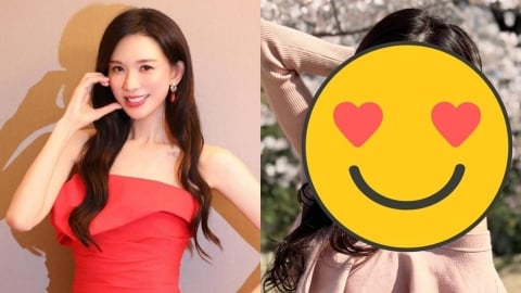 林志玲辣穿一字領賞櫻！「90度直角肩」全被看…51歲凍齡神顏網暴動