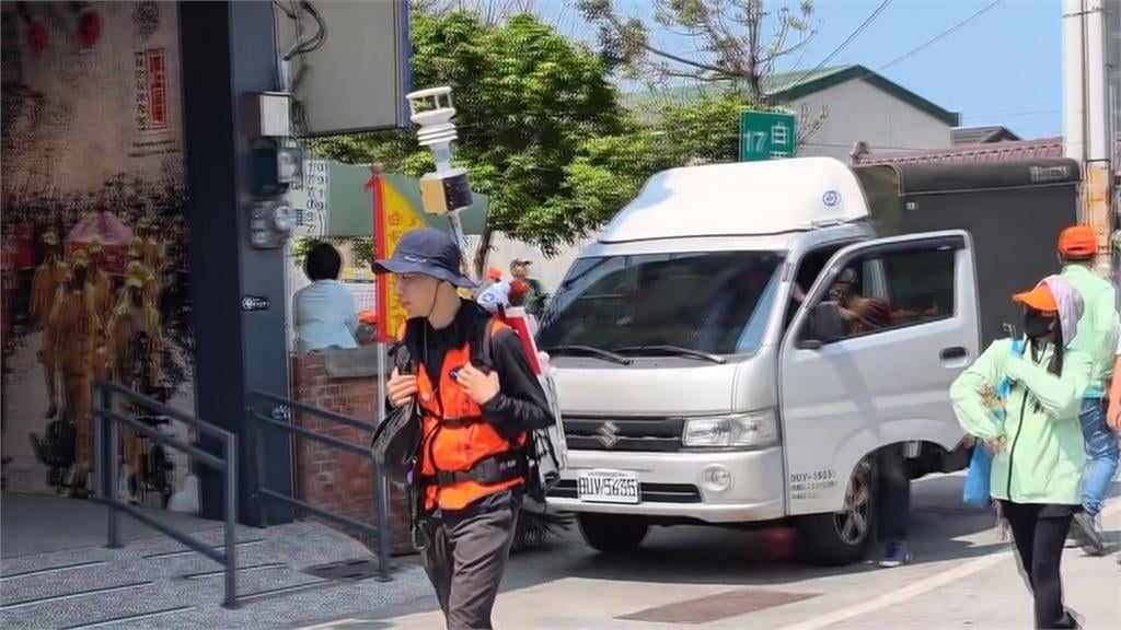 白沙屯媽祖進香「氣象特攻隊」進香隨走　氣象女神也來了