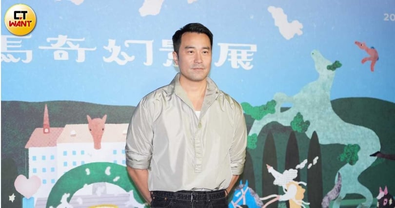 張孝全為扮演油膩失意大叔刻意增胖6、7公斤。（圖／娛樂組攝）