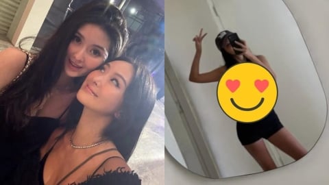 47歲孫芸芸太狂！「辣曬腹肌+大長腿」女兒現身甜喊這句話