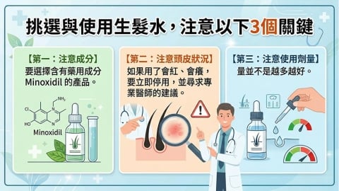 生髮產品使用感受有限？醫師指出：從毛囊狀態了解影響因素
