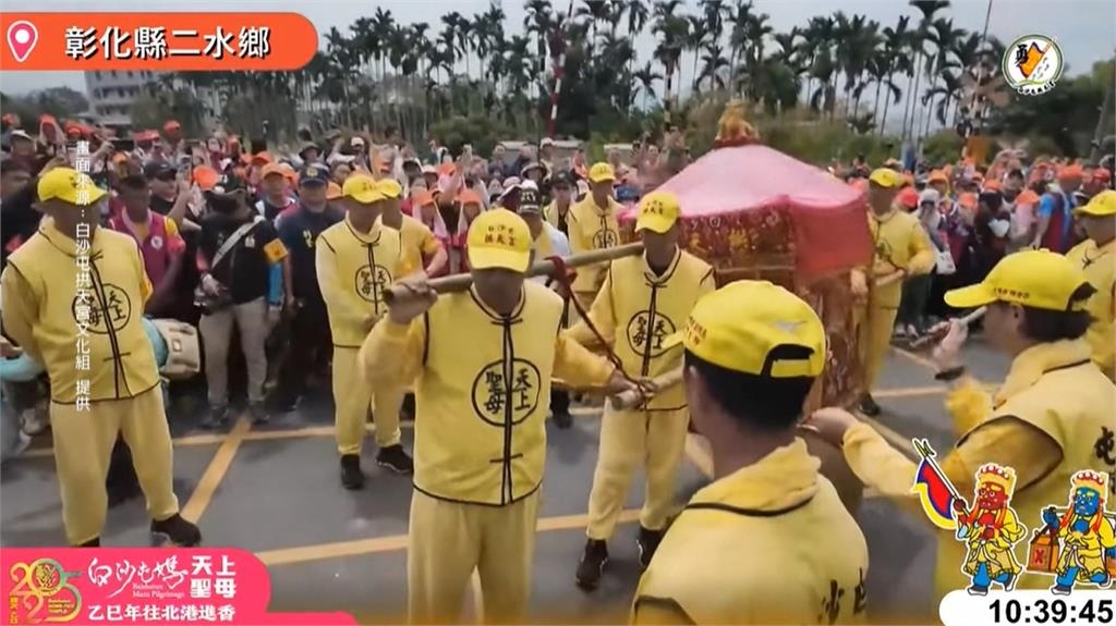白沙屯媽祖前進路線變化莫測 前、現任轎班現身說明白