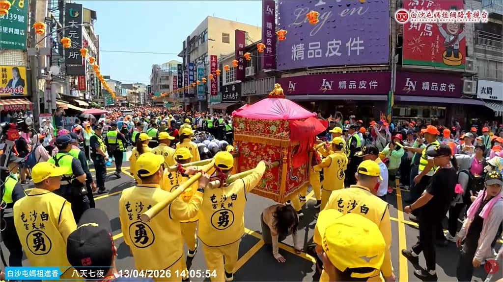 快新聞／香燈腳注意！「粉紅超跑」明凌晨2點起駕　駐駕地點曝光