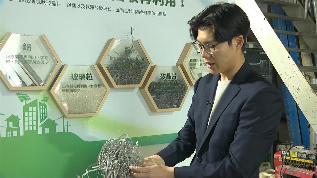 異言堂／直擊最大回收廠！光電板進「烤箱」出五元素