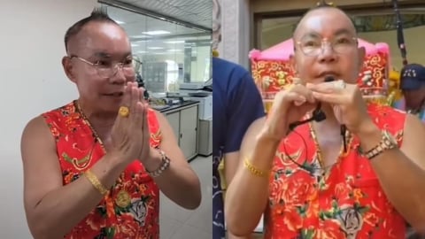 吊車大王「坐矮凳」！白沙屯拱天宮「主委坐大位」挨轟失禮　本尊急發聲還原真相