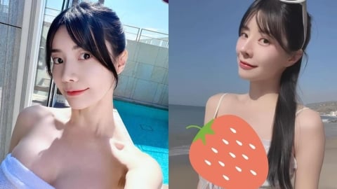 中職最正MC海邊「辣穿薄紗」大解放!一彎腰「巨水球險掉出」19秒超晃片曝光