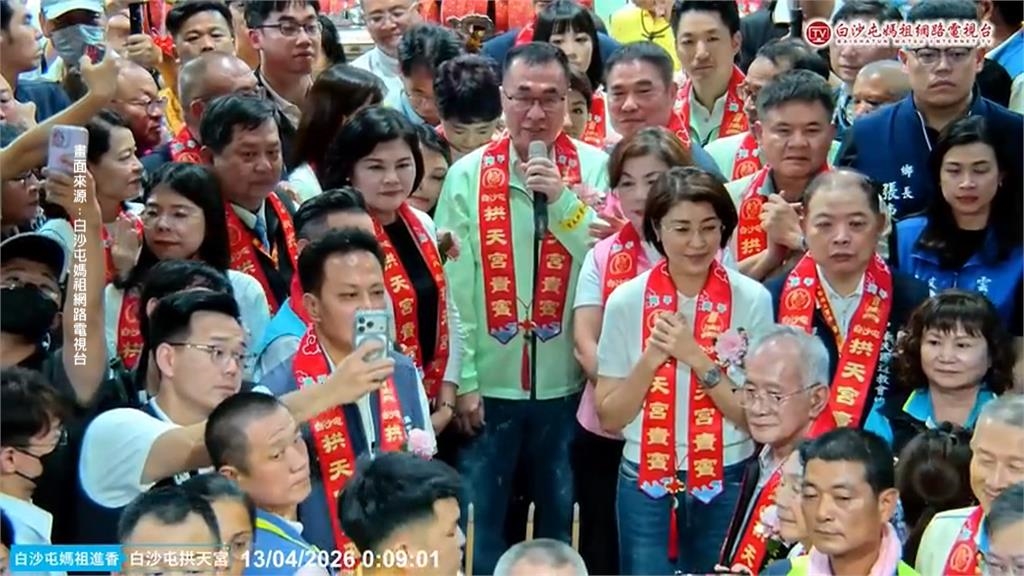 白沙屯媽起駕疑錯過吉時? "山邊王爺突暴衝"拱天宮緩頰