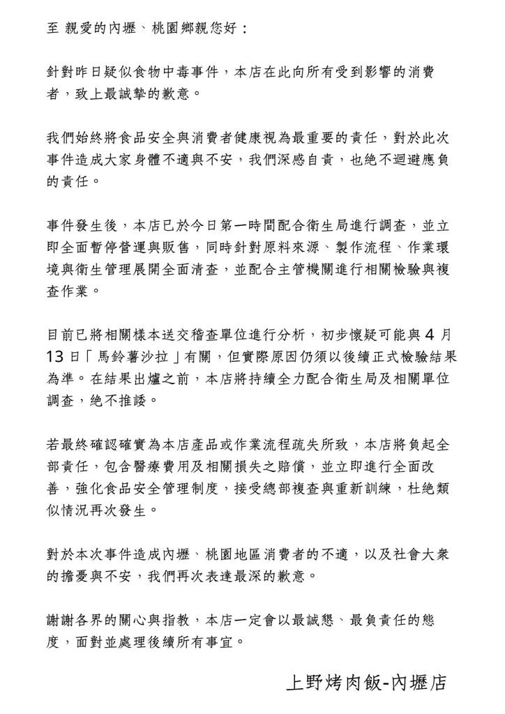 店家致歉！桃園最強便當店爆食安 疑和「這道菜」有關