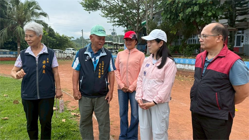 保障運動安全 陳瑩爭取千萬為小學打造標準PU跑道