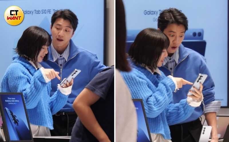 經過多年綜藝節目洗禮的江宏傑，在拍攝過程中展現豐富的面部表情，喜感十足。（圖／本刊攝影組）