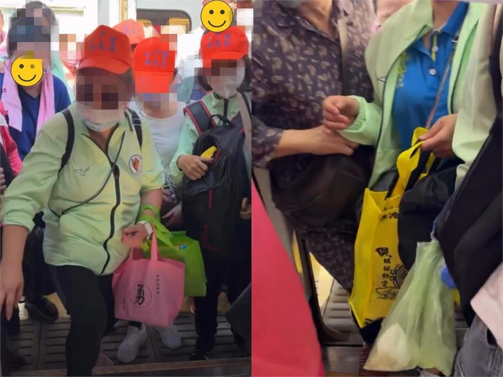 白沙屯媽祖進香亂像一堆？香燈腳搭火車「失控暴衝」　女乘客轟：媽祖不會保佑你們