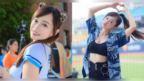 曬林志傑合照遭批「腿跟手臂超粗」 啦啦隊女神回應惹心疼