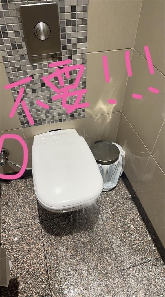 誤踩埃及廁所「神祕藍色按鈕」秒變落湯雞 真實用途曝光