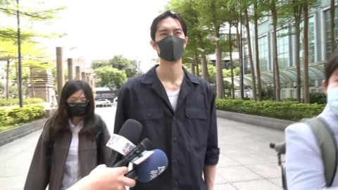 婚變案開庭! 粿粿、王子神隱 范姜彥豐全身黑出席