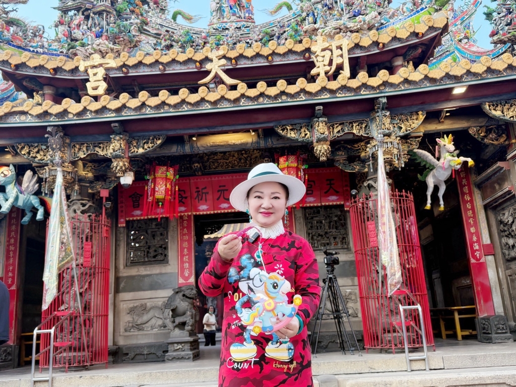 全台瘋媽祖！白冰冰廟會行程接不停 自曝「與媽祖同行」幸運神蹟