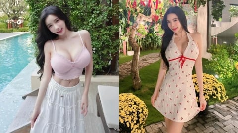 泰國潑水節「火辣小紅帽」竟是百大DJ！「突被白漿摸臉」畫面曝光