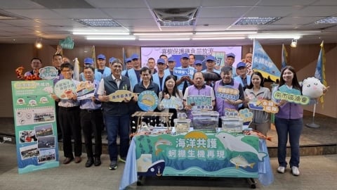 台南海域回春？蚵棚不只養殖　白海豚現蹤震撼漁民