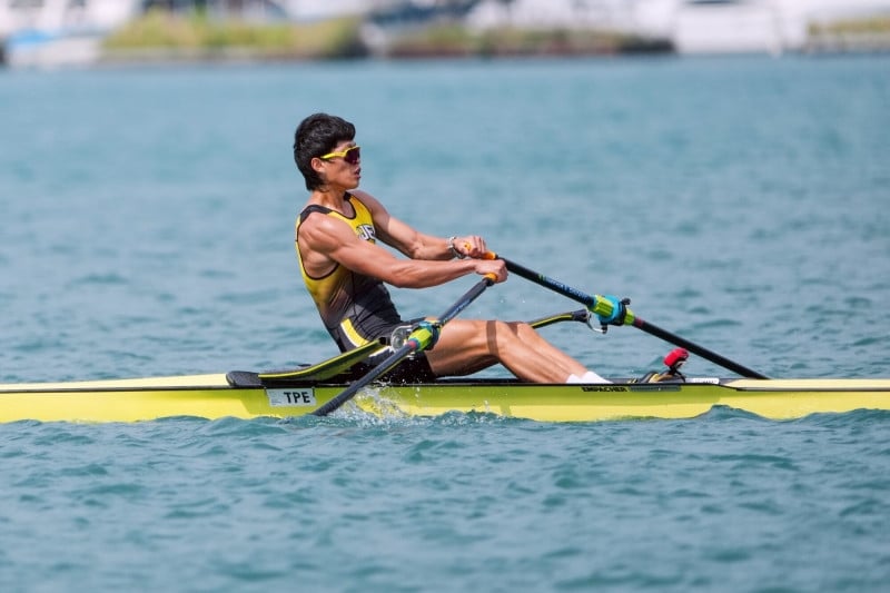 全大運／划船賽事日月潭登場！輔大林暐哲奪二連霸、北市大林暄芸、呂芯瑜摘金