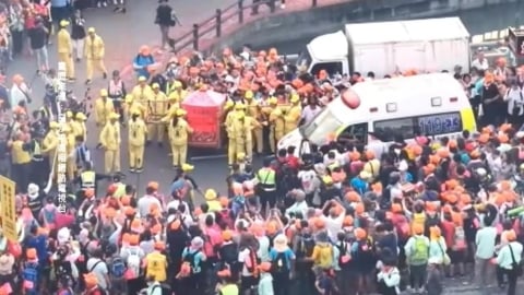 白沙屯媽祖急行軍考驗體力　香燈腳紛中暑、足傷狀況頻傳