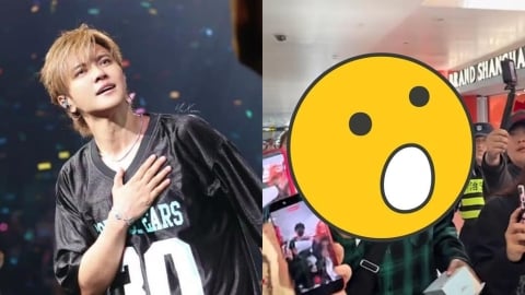 羅志祥遭傳「家中猝死」突現身中國機場！手持白紙「亮14字」網看驚：本人嗎