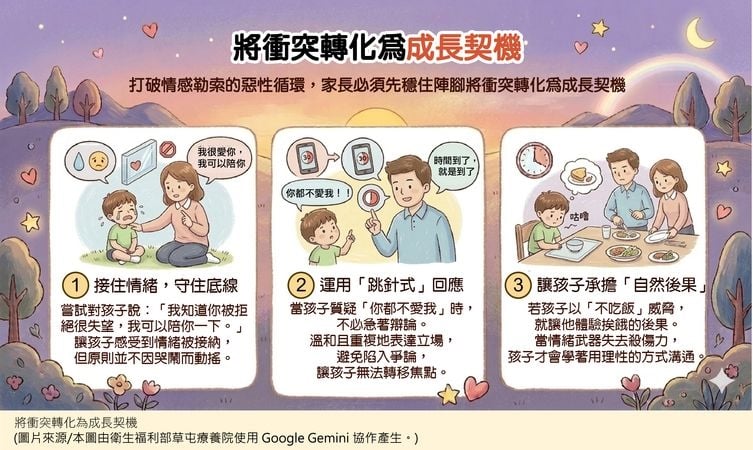 被孩子用「你不愛我」情勒？專家教你打破親子教養衝突