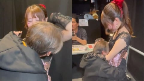 日女偶像見面會祭出「聞原味腋下」　網驚喊：大叔頭都埋進去…