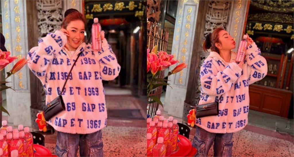 進香隊伍「一抹粉嫩超吸睛」真身是許維恩！白沙屯媽祖「突指示跪好」震撼片流出