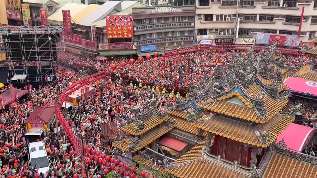 進喔！白沙屯媽祖抵北港朝天宮　數十萬信眾齊喊超震撼