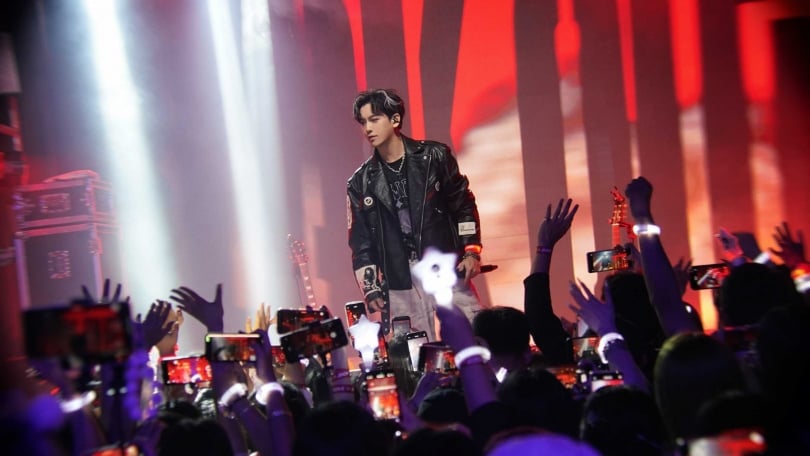 陳德修分享拍攝《終極》系列的趣事。（圖／陳德修工作室提供）