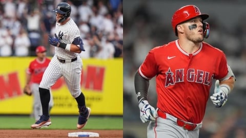 MLB(影)／美國隊長又同場炸裂！法官、鱒魚神獸互轟　洋基9下大逆轉向天使說再見