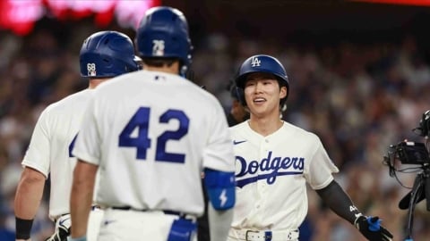 MLB(影)/把大谷的份一起打出去!金慧成炸裂兩分砲支援大谷、本季首轟出爐