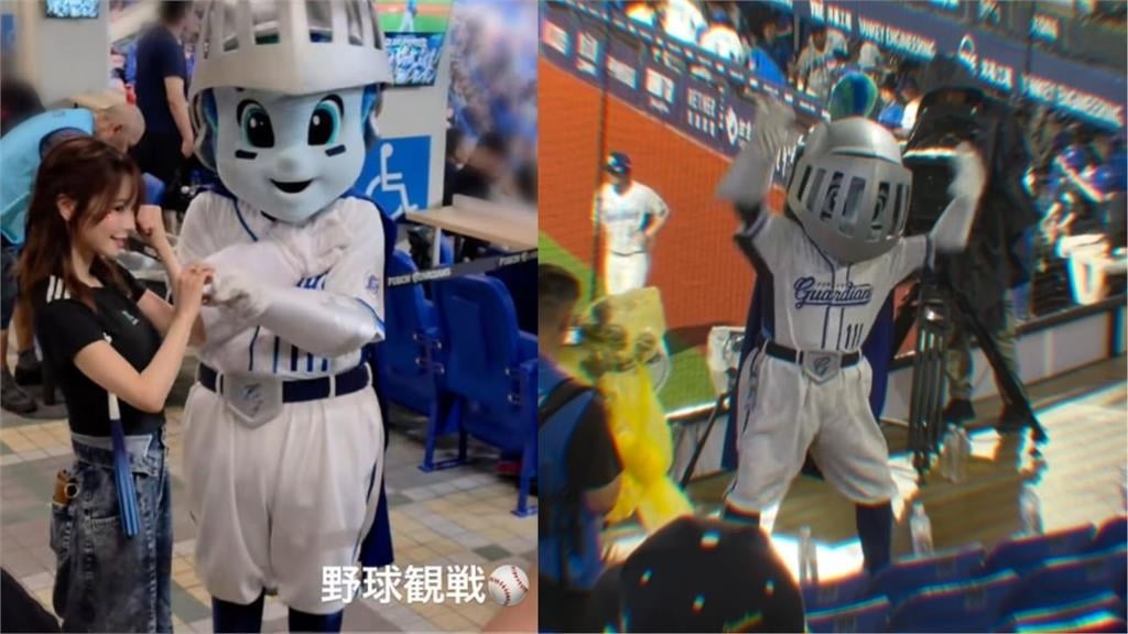 暗黑女神低調來台看棒球！引退後現身新莊棒球場「激萌狀態」掀球迷暴動