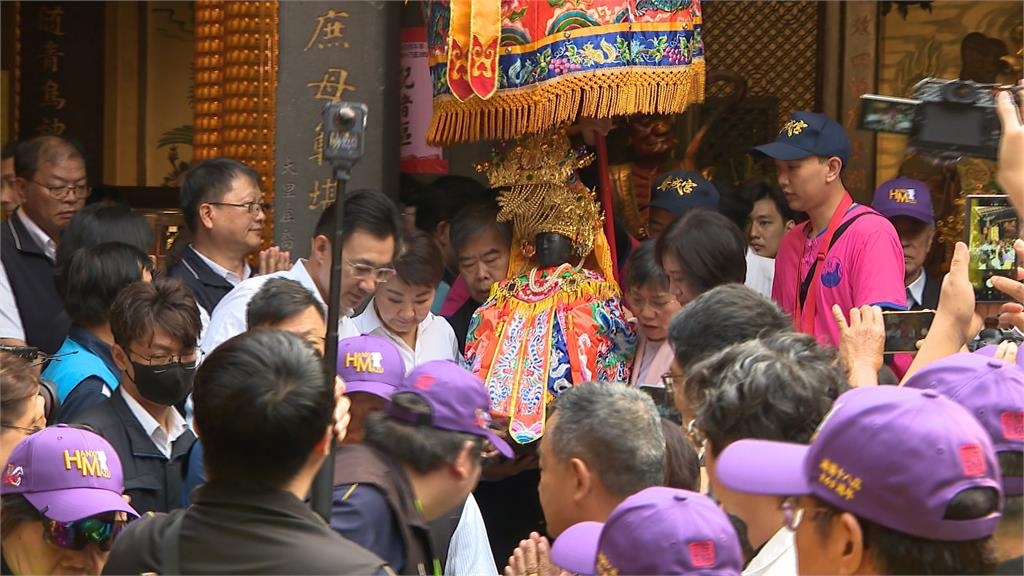 台中樂成宮「旱溪媽」起駕　最長遶境天數！２２天賜福之旅啟程
