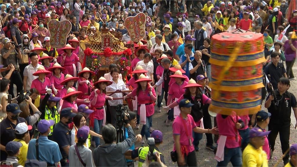 台中樂成宮「旱溪媽」起駕　最長遶境天數！２２天賜福之旅啟程