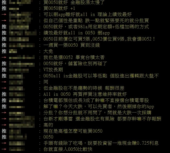 他解約50萬儲蓄險！想砸「0050＋這1類股」網掀論戰示警：要有賠錢準備