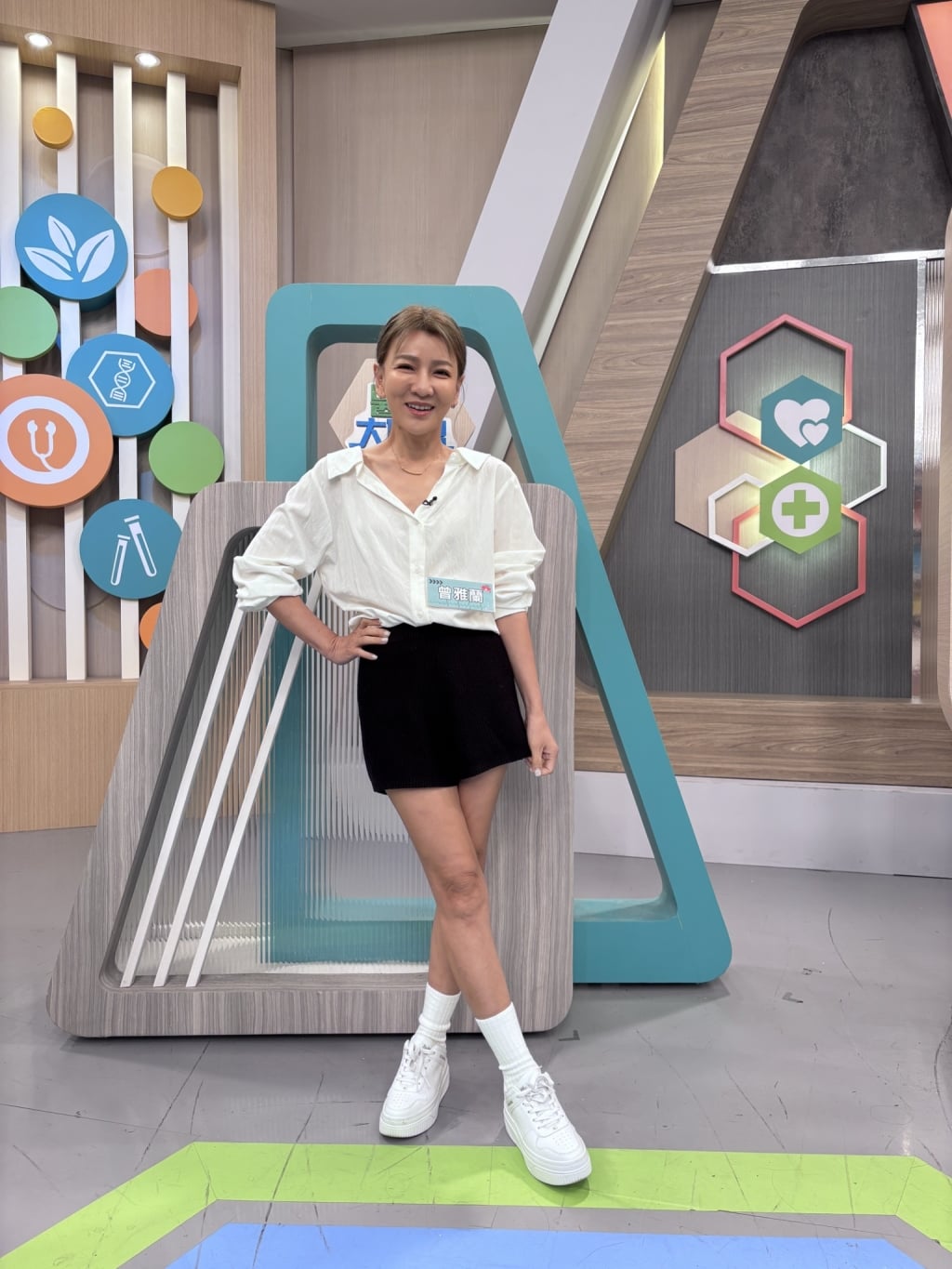 (影)／曾雅蘭憶往孕期下樓梯不慎失足 幸好機智化解避免慘劇發生？