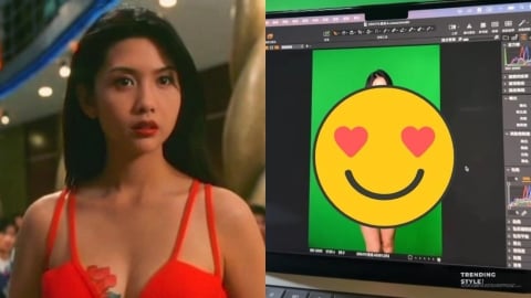 林采緹還原《賭神2》「海棠小姐」超狂戰服　「火辣三角區失守」1圖全看光