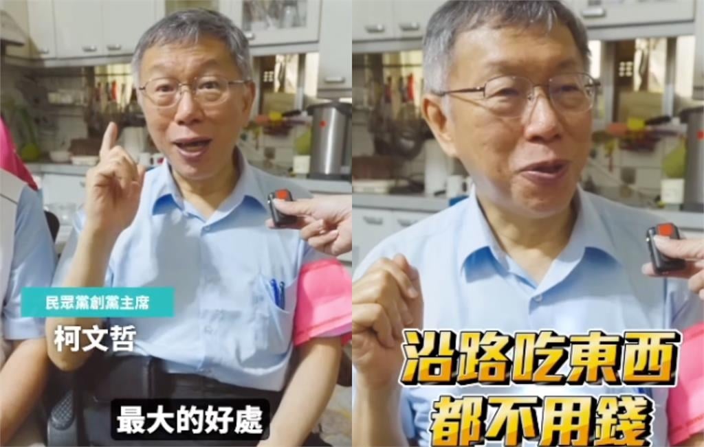 香燈腳「進香一路吃免錢」柯文哲也喊讚！網紅酸：粉紅臂章當Buffet通行證