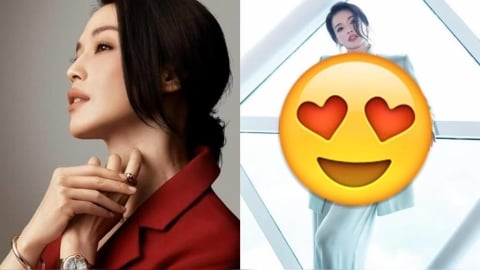 舒淇曬「半透明透視西裝照」慶50歲生日　凍齡美貌引馮德倫留言放閃！