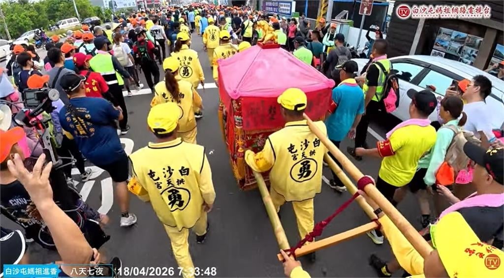 白沙屯媽祖回鑾北行「8年內第6次」停駕！「鹿港這公司」被封最幸運地點