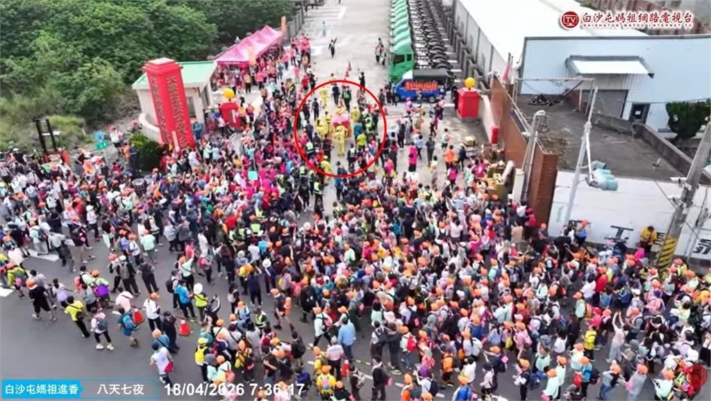 白沙屯媽祖回鑾北行「8年內第6次」停駕！「鹿港這公司」被封最幸運地點